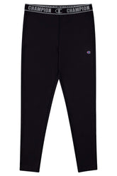 Champion Heritage Boys Base Layer Athletic Pant Cold Gear Bottom Kids Clothes (Small, Black)